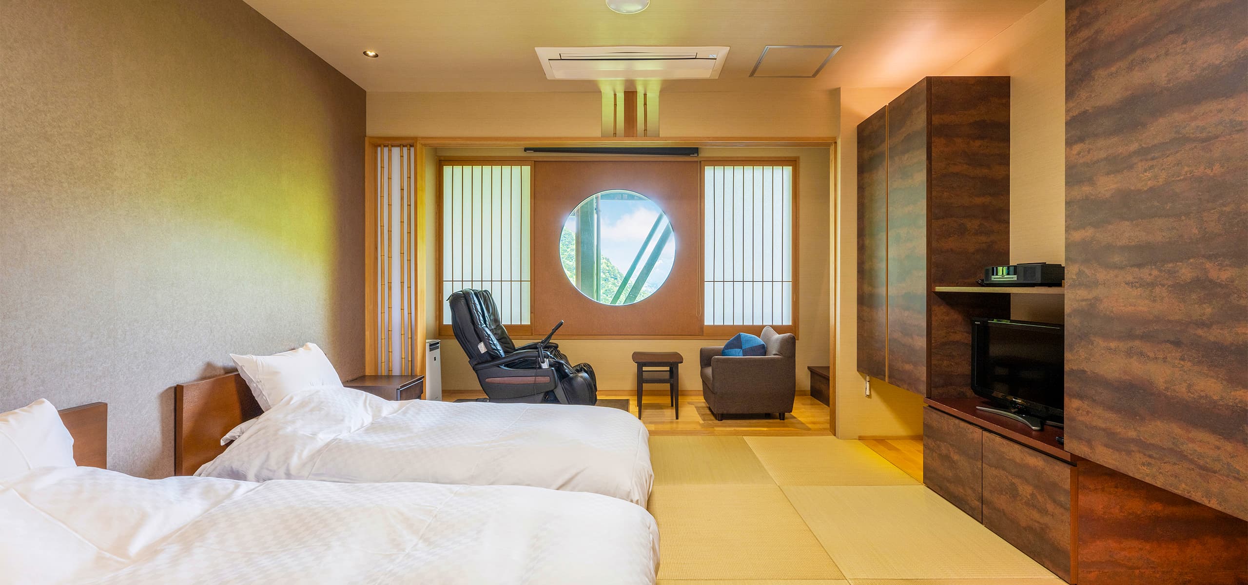 月見台付き客室 つきのしずく月雫