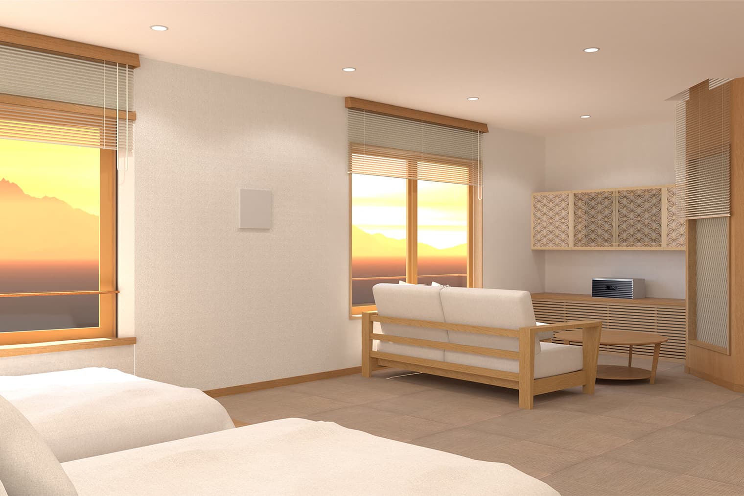 月見台付き客室 ROOM